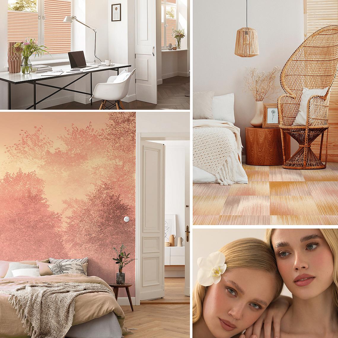 Pantone Farbe des Jahres 2024 Peach Fuzz